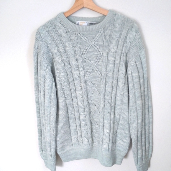 London Fog Sweaters Vintage London Fog Cableknit Sweater Poshmark